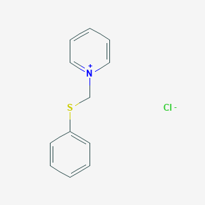 1-((Phenylthio)methyl)pyridin-1-ium chloride