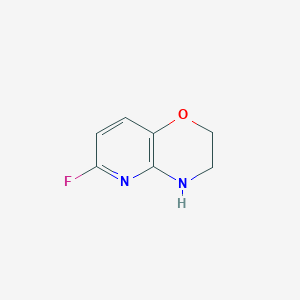 6-Fluoro-3,4-dihydro-2H-pyrido[3,2-b][1,4]oxazine