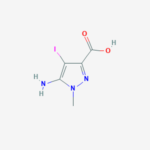 5-Amino-4-iodo-1-methyl-1H-pyrazole-3-carboxylic acid