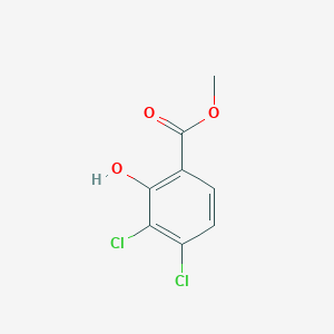 molecular formula C8H6Cl2O3 B13658672 Methyl 3,4-dichloro-2-hydroxybenzoate 