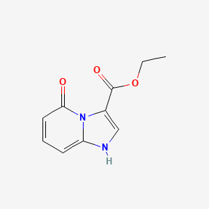 Ethyl 5-hydroxyimidazo[1,2-a]pyridine-3-carboxylate