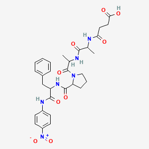 molecular formula C30H36N6O9 B13658871 Cathepsin G 