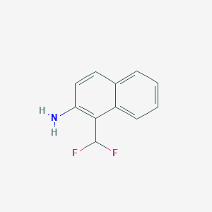 1-(Difluoromethyl)naphthalen-2-amine