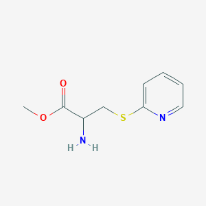 Methyl S-(pyridin-2-yl)cysteinate