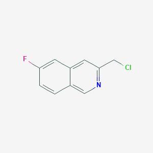 3-(Chloromethyl)-6-fluoroisoquinoline