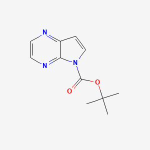 tert-Butyl 5H-pyrrolo[2,3-b]pyrazine-5-carboxylate