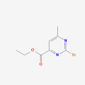 Ethyl 2-bromo-6-methylpyrimidine-4-carboxylate