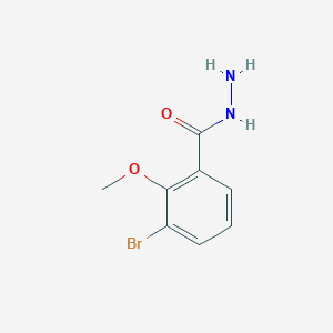 3-Bromo-2-methoxybenzohydrazide