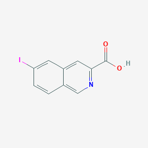 6-Iodoisoquinoline-3-carboxylic acid