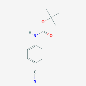 B136591 Tert-butyl 4-cyanophenylcarbamate CAS No. 143090-18-0