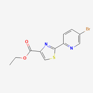 Ethyl 2-(5-Bromopyridin-2-yl)thiazole-4-carboxylate