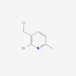 2-Bromo-3-(chloromethyl)-6-methylpyridine