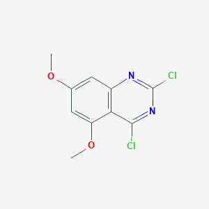 molecular formula C10H8Cl2N2O2 B13659184 2,4-Dichloro-5,7-dimethoxyquinazoline 