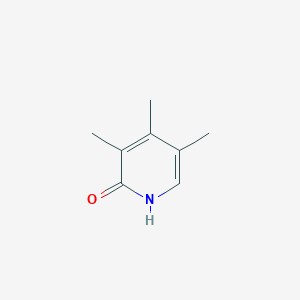 molecular formula C8H11NO B13659230 3,4,5-Trimethylpyridin-2(1H)-one 