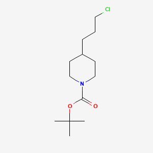 tert-Butyl 4-(3-chloropropyl)piperidine-1-carboxylate