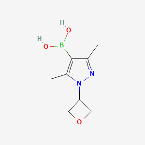 (3,5-Dimethyl-1-(oxetan-3-yl)-1H-pyrazol-4-yl)boronic acid