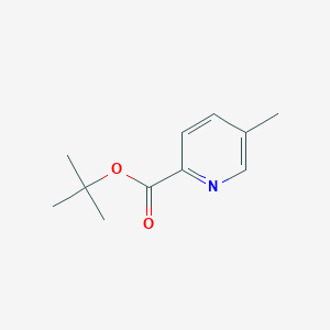 molecular formula C11H15NO2 B13659353 tert-Butyl 5-methylpicolinate 