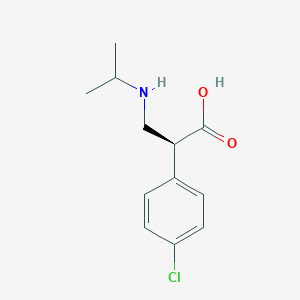 (S)-2-(4-Chlorophenyl)-3-(isopropylamino)propanoic acid