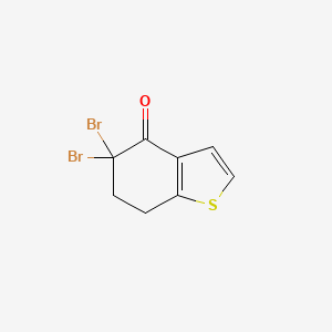 5,5-Dibromo-6,7-dihydro5H-benzo[b]thiophen-4-one