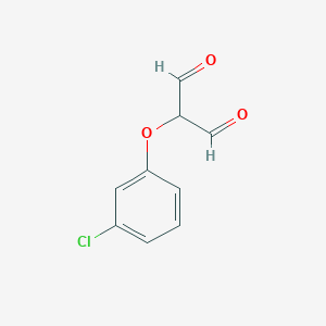 molecular formula C9H7ClO3 B1365939 2-(3-氯苯氧基)丙二醛 CAS No. 849021-39-2