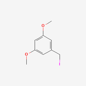 molecular formula C9H11IO2 B13659599 1-(Iodomethyl)-3,5-dimethoxybenzene 