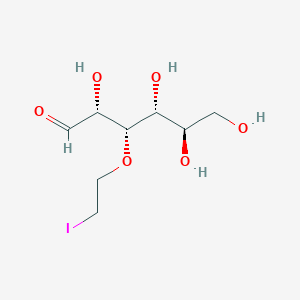 molecular formula C8H15IO6 B136596 3-O-(2-Iodoethyl)-D-glucose CAS No. 152099-89-3