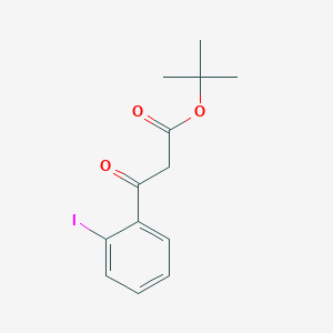 tert-Butyl 3-(2-iodophenyl)-3-oxopropanoate