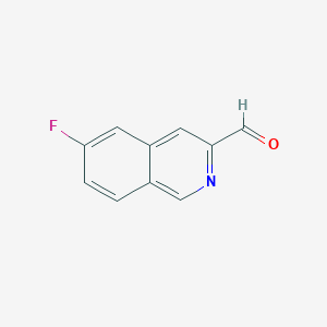 6-Fluoroisoquinoline-3-carbaldehyde