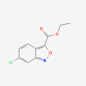 Ethyl 6-Chlorobenzo[c]isoxazole-3-carboxylate