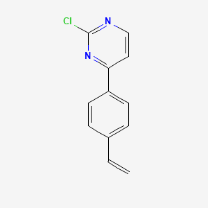 2-Chloro-4-(4-vinylphenyl)pyrimidine