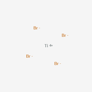 molecular formula TiBr4<br>Br4Ti B1365984 Titanium(4+);tetrabromide 