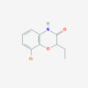 8-bromo-2-ethyl-2H-benzo[b][1,4]oxazin-3(4H)-one