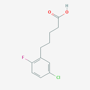 5-(5-Chloro-2-fluorophenyl)pentanoic Acid