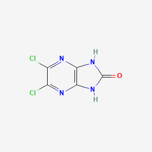 5,6-Dichloro-1,3-dihydro-2H-imidazo[4,5-b]pyrazin-2-one