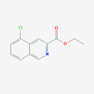 Ethyl 5-chloroisoquinoline-3-carboxylate