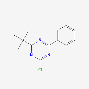 2-(tert-Butyl)-4-chloro-6-phenyl-1,3,5-triazine