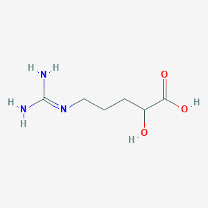 5-Guanidino-2-hydroxypentanoic acid