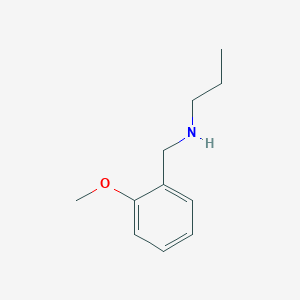 molecular formula C11H17NO B1366013 N-(2-Methoxybenzyl)propan-1-amine 