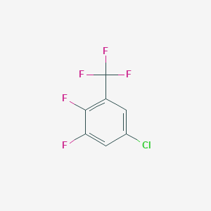 5-Chloro-1,2-difluoro-3-(trifluoromethyl)benzene