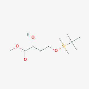 Methyl 4-((tert-butyldimethylsilyl)oxy)-2-hydroxybutanoate