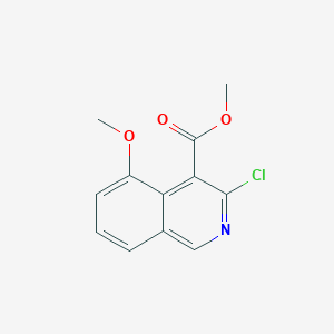 Methyl 3-chloro-5-methoxyisoquinoline-4-carboxylate