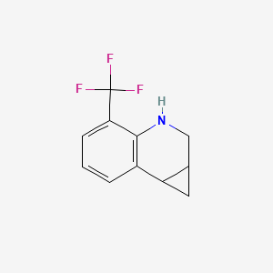 4-(Trifluoromethyl)-1a,2,3,7b-tetrahydro-1H-cyclopropa[c]quinoline