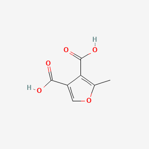 molecular formula C7H6O5 B1366024 2-methylfuran-3,4-dicarboxylic Acid CAS No. 54576-44-2