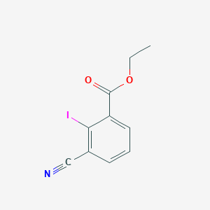 Ethyl 3-cyano-2-iodobenzoate