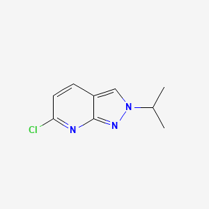 6-Chloro-2-isopropyl-2H-pyrazolo[3,4-b]pyridine