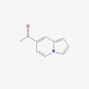 1-(Indolizin-7-yl)ethanone