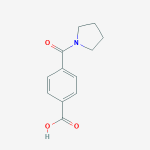B136603 Benzoic acid, 4-(1-pyrrolidinylcarbonyl)- CAS No. 150057-97-9