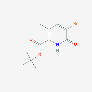 tert-Butyl 5-bromo-6-hydroxy-3-methylpicolinate