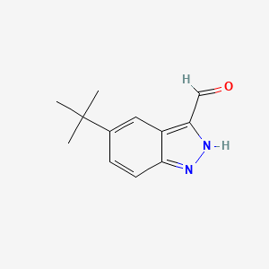 5-(tert-Butyl)-1H-indazole-3-carbaldehyde