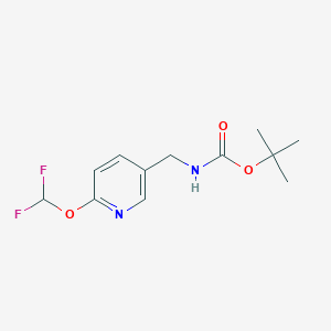 tert-Butyl ((6-(difluoromethoxy)pyridin-3-yl)methyl)carbamate